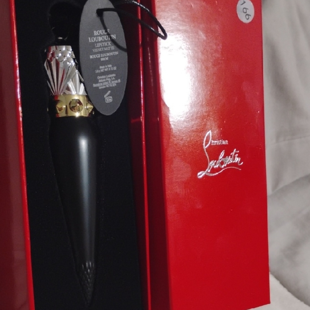 Christian Louboutin Black and Gold Lipstick